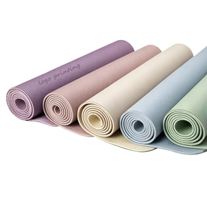 Juego de tapetes de yoga TPE personalizados, duraderos, ecológicos, de 8 mm, 10 mm y 15 mm, para fitness y ejercicios de yoga. - Product Image 1