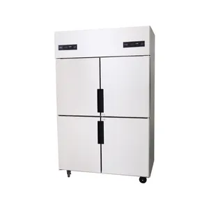 High-efficiency Kitchen Freezer Vertical Four-door Refrigerator Kitchen Refrigeration Equipment