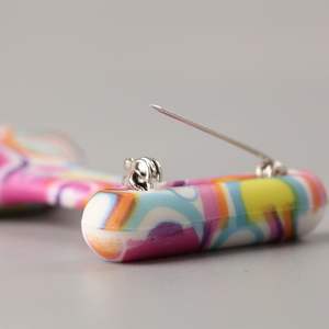 カラフルなポータブル防水ポケット胸シリコンウォッチナースシリコンブローチナースウォッチ、カスタムロゴ付き - Product Image 4