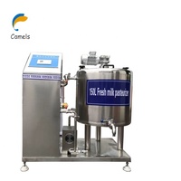 Machine de pasteurisation du lait 100L Réservoir de refroidissement du lait et machine de pasteurisation