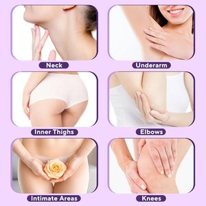 Crème éclaircissante pour <span class=keywords><strong>la</strong></span> <span class=keywords><strong>peau</strong></span> avec vitamine C pour les zones intimes, éliminateur de <span class=keywords><strong>taches</strong></span> brunes pour le corps, zones intimes sensibles, aisselles - Product Image 6