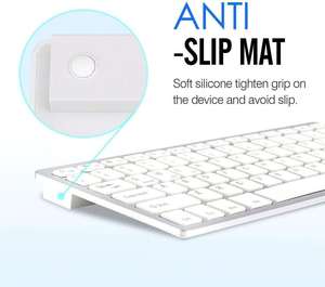 Ultra Slim Keyboard German Computer French Spanish Keyboards <b>PC</b> Bluetooth Wireless Keyboard for Microsoft - Product Image 4