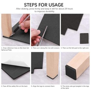 Bán buôn tự dính ủng hộ không dệt cảm thấy kim cảm thấy vải polyester cảm thấy CuộN thủ công cảm thấy - Product Image 6