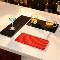 Tapis de barre écologique en PVC/caoutchouc Design moderne Couleur et taille personnalisables Accessoires de barre