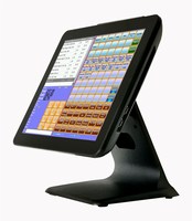 Máquina Pos todo en uno de 10/12/15 pulgadas/sistema pos/terminal pos con impresora térmica, pantalla de cliente, caja de efectivo, Software