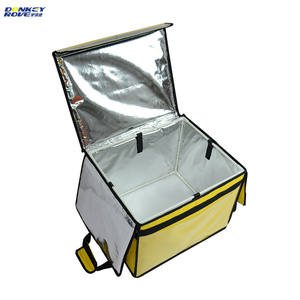 حقيبة ظهر معزولة لتوصيل الطعام مقاومة للماء حقائب لحمل البقالة والشطائر وحقائب السوشي - Product Image 6