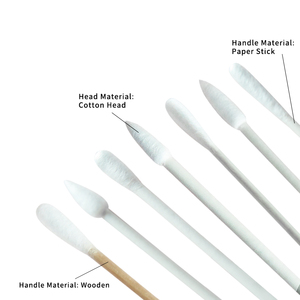 Bâtonnets de coton double face personnalisés en gros avec tige en papier pour le nettoyage de précision des imprimantes - Product Image 4