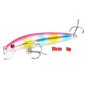 Bionic Minnow Leurre De Pêche Basse À La Traîne Appât Dur Artificiel 10cm 9g Crankbait Wobblers 3D Yeux pour La Pêche À La Carpe Pesca - Product Image 4