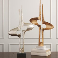 Décoration murale haut de gamme en résine creuse au design géométrique moderne et minimaliste pour les centres de vente