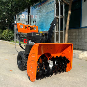 Petite souffleuse à neige <span class=keywords><strong>avec</strong></span> fil d'acier ou nylon, type poussé à la main, à essence, 6,5 chevaux - Product Image 3