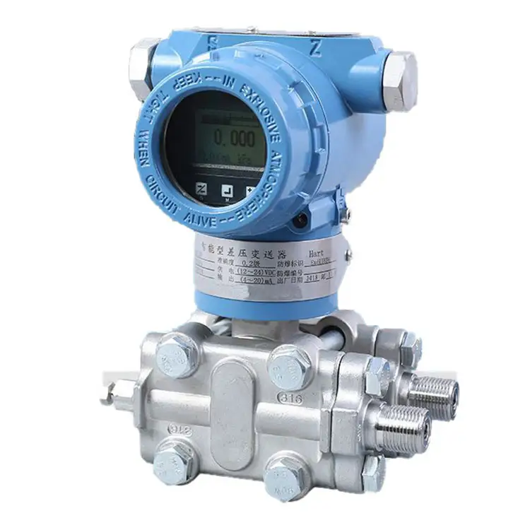 4-20mA capacitive 3051 pressure transmitter differential pressure transducer Rs485 Water differential Pressure Transmitter