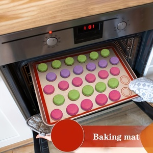 Non-Stick Silicone Baking Mat Reusable Parchment Paper Replacement for <b>Cookies</b> Pastry Bread - Product Image 4