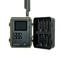 Nueva Cámara de Caza para Exteriores 2025 de 60MP 8K con APP 4G y Sensor Infrarrojo, Cámaras de Seguimiento de Animales con SIM MMS, Impermeables IP66