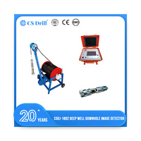 CSDRILL CSKJ-1802 Détecteur d'images pour puits profonds avec écran LED 12 pouces, comptage électronique, enregistrement vidéo et édition par clavier
