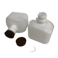 Bouteille carrée pour solvant H UX 800 ml compatible avec l'imprimante jet d'encre H UX, flacon vide pour maquillage H UX
