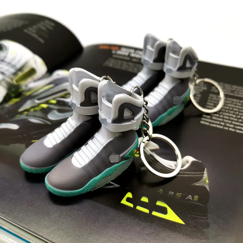 Nike — chaussures de baskets avec porte-clé, Mini chaussures automatique, modèle 3D, baskets, film Air mag, nouveau design