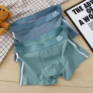 กางเกงบ็อกเซอร์ชายผ้าฝ้ายรุ่นใหม่พร้อมแถบข้างเอว - Product Image 6