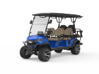 Batterie au lithium pliante 6 sièges chariot télécommandé chariot chariot de golf électrique moteur