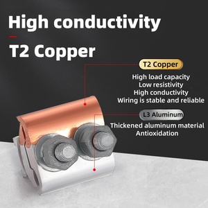 CNXI <span class=keywords><strong>JBL</strong></span> JBT série JB-TL bornes à sertir cuivre aluminium pince à rainure non parallèle couvercle d'isolation conducteur variation de diamètre - Product Image 3