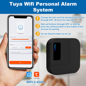 Daytech grosir Tuya orang tua cerdas, tombol darurat panggilan sistem Pager tahan air Logo kustom - Product Image 4