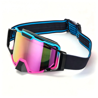Lentilles anti-buée durables et détachables pour lunettes MX, lentilles de remplacement résistantes aux chocs UV400 pour lunettes de moto et de motocross