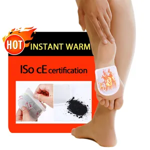 Gratis Monster Hoge Kwaliteit Oem Voet Warmer Patch Teen Binnenzool Voet Opwarming Patch Zelfverwarming Inlegzolen