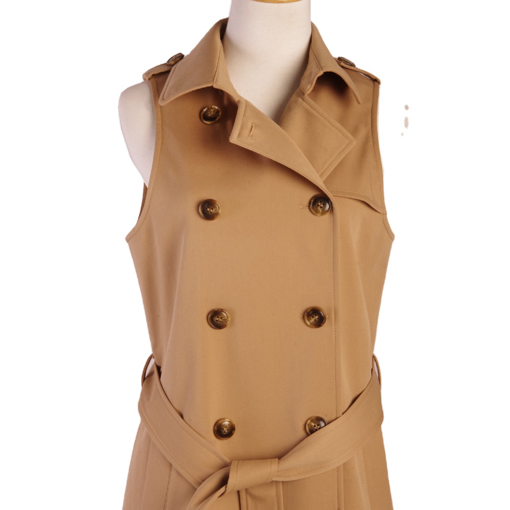 L'or ロル Sleeveless Coat Dress Sleeveless Coat Dress L'or