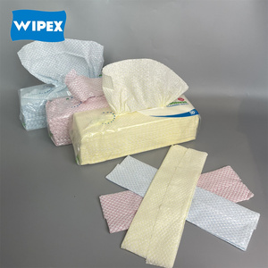 ผ้าเช็ดทำความสะอาดครัว Wipex แบบแห้งและเปียก ผลิตจากผ้าไม่ถักทอ ใช้ได้กับอาหาร ปลอดภัยสำหรับงานบริการอาหาร ผ้าเช็ดทำความสะอาดฆ่าเชื้อแบคทีเรีย - Product Image 2