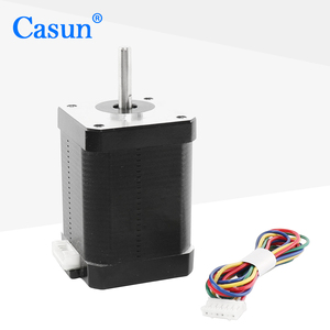 มอเตอร์สเต็ปมอเตอร์ DC ไฮบริด<span class=keywords><strong>17</strong></span>มม. 60มม. 42x42x60มม. 1.5 <span class=keywords><strong>0.9</strong></span>องศา a/phase 600 mn.m สำหรับเครื่องพิมพ์3D และเครื่องแกะสลัก CNC - Product Image 3