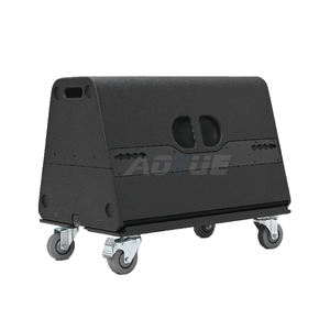 Altavoz de 2 vías de alta calidad, resistente al agua, con pintura de poliurea, altavoz de rango medio de 12 pulgadas, con base de madera opcional. - Product Image 2