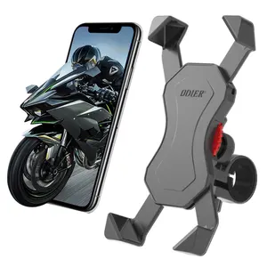 ODIER OEM ODM rear view mirror/manubrio/head set 360 Girevole motorino della bici del motociclo supporto del telefono