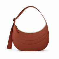 Tas Selempang Bulan Sabit Bahan Nilon Taffeta Grosir, Souvenir Perjalanan, Toko Cinderamata, Logo Kustom, Berlapis, Ringan, Grosir, ODM, OEM