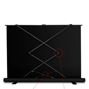 Écran de projection portable en fibre de verre de haute qualité de 92 pouces, support de projection manuel à tirage vertical, pour intérieur et extérieur, format 16:9 - Product Image 6