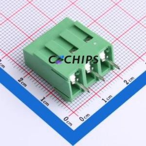 DG635-6.35-03P-14-00A(H) Screw Terminal Block Through hole Component (THT),P=6.35mm Connector 6.35mm Through Hole 3P 1 - Product Image 2