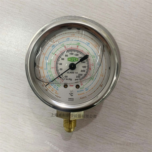 เกจวัดแรงดันน้ำยาทำความเย็น Swiss Refco รุ่น MR-306-DS-R22 35 บาร์ แบบอนาล็อกแรงดันสูง - Product Image 2
