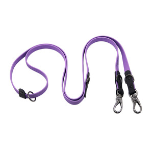 Laisse multifonctionnelle en PVC pour chien <span class=keywords><strong>de</strong></span> compagnie, crochets à pression robustes, décoration <span class=keywords><strong>de</strong></span> rivet <span class=keywords><strong>de</strong></span> grande taille pour petits et moyens chiens, vente en gros - Product Image 5