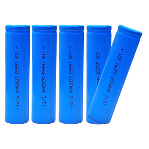 แบตเตอรี่ลิเธียมไอออนแบบชาร์จได้ 16650 3.7V ความจุ 1600mAh เซลล์ประสิทธิภาพสูง - Product Image 1