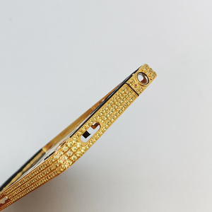 Популярная классика для <span class=keywords><strong>iPhone</strong></span> <span class=keywords><strong>4</strong></span>, роскошная Золотая оправа для телефона с 3-х рядным золотым цирконием, защитный бампер для <span class=keywords><strong>iPhone</strong></span> - Product Image 2