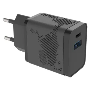 Neue Produkte Ladegerät Laden PD20W und QC3.0 5V 3A schwarz Wand ladegerät Ladegeräte Adapter