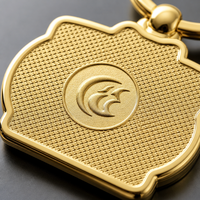 Porte-clés en métal émaillé souple personnalisé avec initiale, porte-clés en alliage de zinc avec logo personnalisé OEM pour cadeaux breloques alphabet