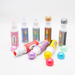 <span class=keywords><strong>Pennarelli</strong></span> Superdots Shiny Dot, 60ml, Inchiostro Lavabile, Punta da 18mm, Set da 8, Giocattolo Educativo per l'Apprendimento Precoce - Product Image 4