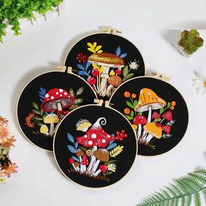 刺Embroidery糸とフープ付きのかわいいDIYパンチ針刺Embroideryキットパンチ針刺Embroideryキット - Product Image 3