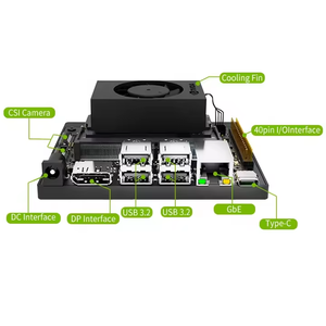 NVIDIA Jetson Orin <span class=keywords><strong>Nano</strong></span> Super 8GB 개발 보드 (9-19V 입력 및 내장 기능 포함) - Product Image 3