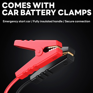 ハイパワーABSエアポンプジャンプスターターコンボタイヤ空気圧Monitor-150psi最大圧力16000mAhバッテリー用カータイアーインフレーション - Product Image 2