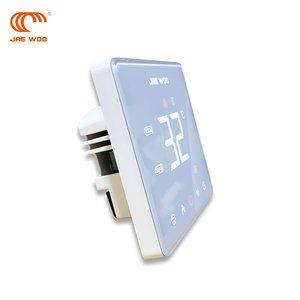 Thermostat intelligent WiFi Tuya pour chauffage par le sol, écran tactile, double <span class=keywords><strong>sonde</strong></span> NTC, système <span class=keywords><strong>de</strong></span> film <span class=keywords><strong>chauffant</strong></span> en carbone infrarouge lointain, CE RoHS 220V - Product Image 1