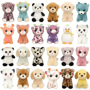 Peluches personalizados de animales mixtos (gatos y animales de la selva), peluches para máquinas de garras, peluches adorables de ojos grandes. - Product Image 2