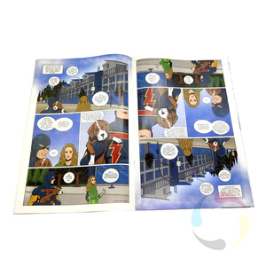 บริษัทผลิตอุปกรณ์สำนักงานอเมริกา รับพิมพ์สมุดบันทึกแบบกำหนดเอง กระดาษไดอารี่ การ์ตูนมังงะภาษาตุรกี หนังสือการ์ตูนสำหรับผู้ใหญ่ การ์ตูนมาร์เวล การ์ตูนมังกา พิมพ์หนังสือการ์ตูน - Product Image 6
