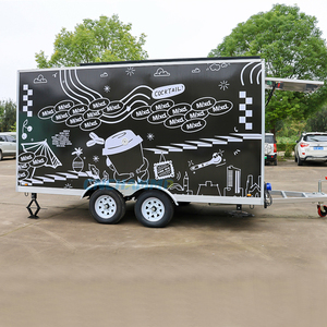 Remorques de restauration BBQ Chammp entièrement équipées, cuisine mobile, camion de restauration, frites, hamburgers, pizzas, camion de restauration avec friteuse - Product Image 4