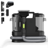 Nettoyeur portable pour tapis et tissus d'ameublement avec fonction autonettoyante et long tuyau