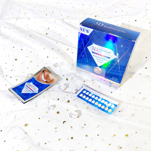 Kit de tiras de peróxido para blanqueamiento dental, tiras prémium para blanqueamiento dental, para uso doméstico, 28 unidades - Product Image 2